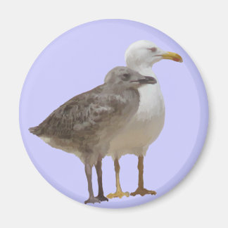 Ik hou van natuur - digitaal tekenen magneet