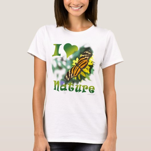 Ik hou van Natuur Shirt (Voorkant)