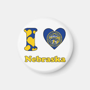 Ik hou van Nebraska Magneet