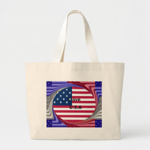IK HOU VAN NEDERLAND GROTE TOTE BAG