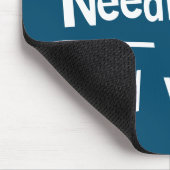Ik hou van Needlework Muismat (Hoek)