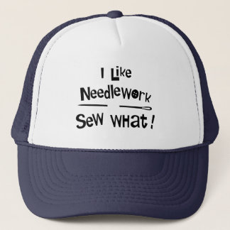 Ik hou van Needlework Trucker Pet