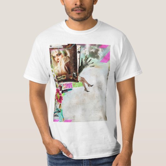 ik hou van neon t-shirt (Voorkant)