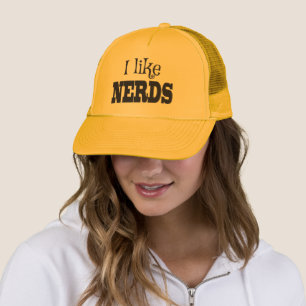IK HOU VAN NERDS! Het kost één om er een te kennen Trucker Pet