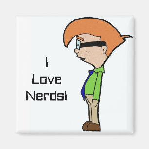 Ik hou van Nerds! Magneet