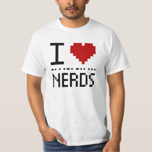 Ik hou van nerds t-shirt