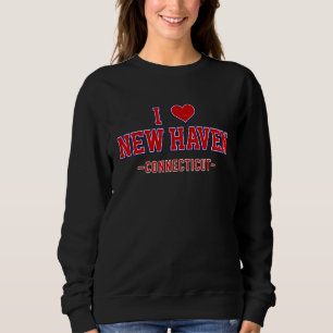 Ik hou van New Haven Connecticut Trui