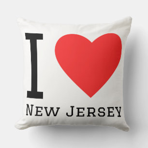 Ik hou van New Jersey Kussen