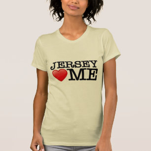 Ik hou van New Jersey, NJ houdt van mij T-shirt