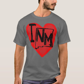 Ik hou van New Mexico in hart en nieren New Mexico T-shirt