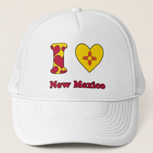 Ik hou van New Mexico Trucker Pet