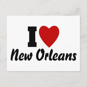 Ik hou van New Orleans Briefkaart