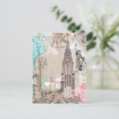 Ik hou van New York  Briefkaart (Staand voorkant)