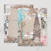 Ik hou van New York  Briefkaart (Voorkant / Achterkant)