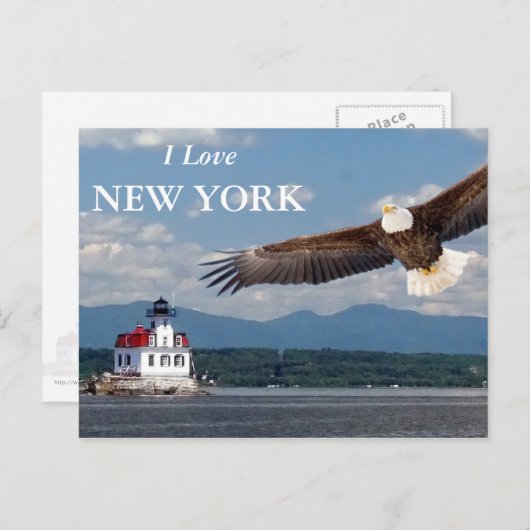 Ik hou van New York Briefkaart (Voorkant / Achterkant)