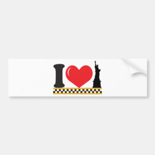 Ik hou van New York Bumpersticker