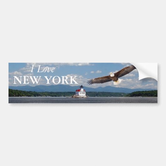 Ik hou van New York Bumpersticker (Voorkant)