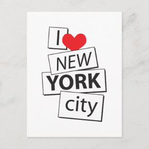 Ik hou van New York City Briefkaart