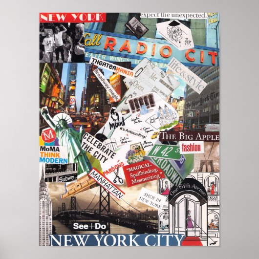 Ik hou van New York City Poster (Voorkant)