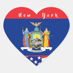 Ik hou van New York Hart Sticker