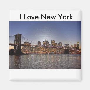 Ik hou van New York Magnet Magneet