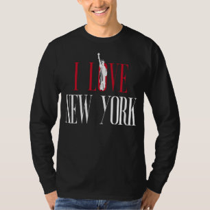 Ik hou van New York met Vrijheidsbeeld T-shirt