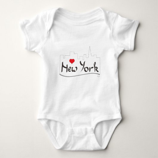 Ik hou van New York, New York Romper (Voorkant)