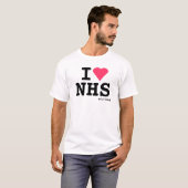 Ik hou van NHS ii T-shirt (Voorkant volledig)