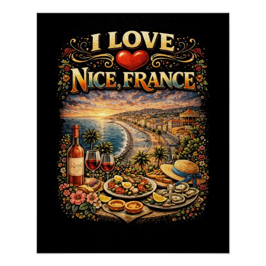 Ik hou van Nice Perfect Poster (Voorkant)