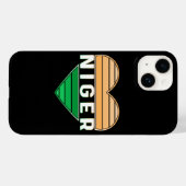 Ik hou van Niger, Nigerese hart Case-Mate iPhone Case (Achterkant (horizontaal))