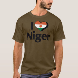 Ik hou van Niger Vlag Shirt