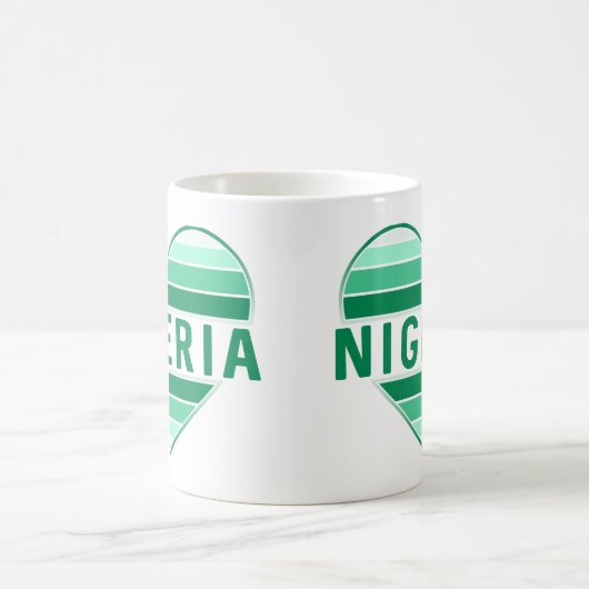 Ik hou van Nigeria, Nigeriaans hart Koffiemok (Center)