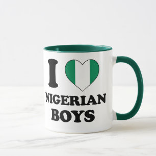 Ik hou van Nigeriaanse jongens Mok