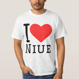 Ik hou van niue t-shirt