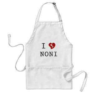 Ik hou van Noni Standaard Schort