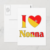 Ik hou van Nonna Briefkaart (Voorkant / Achterkant)
