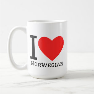 Ik hou van Noors Koffiemok