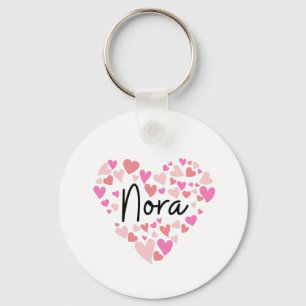 Ik hou van Nora Sleutelhanger