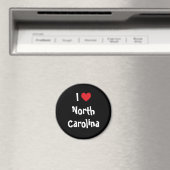 Ik hou van North Carolina Magnet Magneet (Insitu (Vaatwasser))