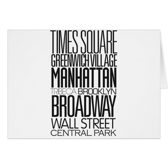 Ik hou van NY (Voorkant Horizontaal)