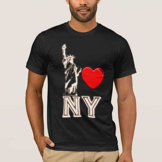 Ik hou van NY T-shirt (Voorkant)