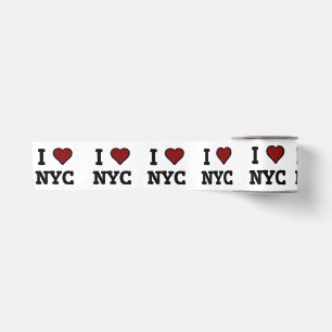 Ik hou van NYC hart Lint