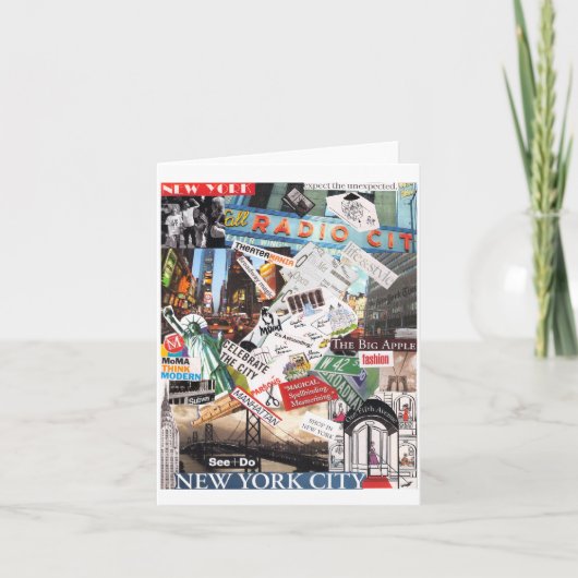Ik hou van NYC-kaarten Kaart (Voorkant)