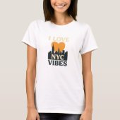 Ik hou van NYC Vibes T-shirt (Voorkant)