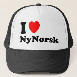 Ik hou van Nynorsk Trucker Pet