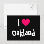 Ik hou van Oakland Briefkaart (Voorkant / Achterkant)