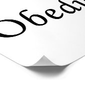Ik hou van Obedience Poster (Hoek)