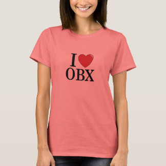 Ik hou van OBX - Buitenbanken T-shirt