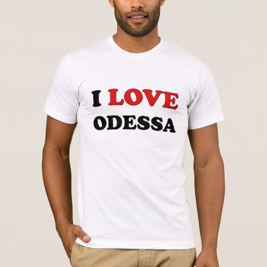 Ik hou van Odessa T-shirt (Voorkant)