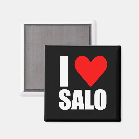 Ik hou van Oekraïense salo Magneet (Voorkant / Achterkant)